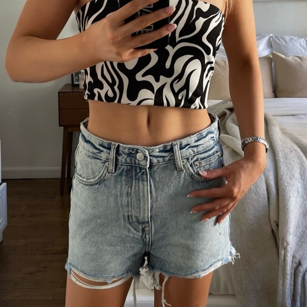Lovers and Friends denim shorts